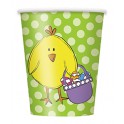 8 BRIGHT EASTER 9OZ CUPS