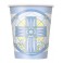 8 SACRED CROSS BLUE 9OZ CUPS