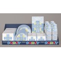 SACRED CROSS BLUE X DISPL-93PC