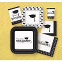 8 SIMPLY GRAD 9" SQR PLATES