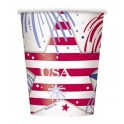 8 USA FIREWORKS 9OZ CUPS