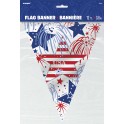 USA FIREWORKS FLAG BANNER 12FT