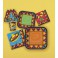 8 FIESTIVITY 9" SQR PLATES