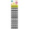 10 ZEBRA STRIPE PAPER STRAWS