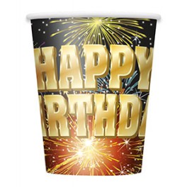 8 BDAY BURST 9OZ CUP