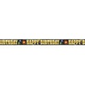 BIRTHDAY BURST FOIL BANNER