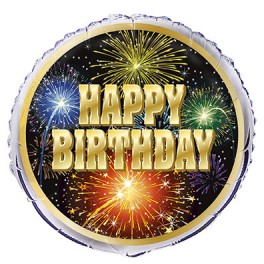 18" BULK BDAY BURST HB FOIL BL