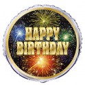18" PKG BDAY BURST HB FOIL BLN