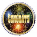 18"BK BDY BURST CONGRT FOIL BL