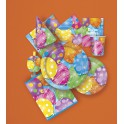 8 TWINKLE BALLOONS 9" PLATES
