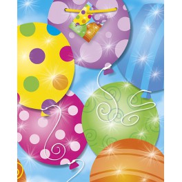 TWINKLE BALLOON GIFT BAG-MED