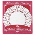 28 8.5'' WHITE DOILIES