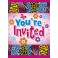 8 WILD BIRTHDAY INVITATIONS