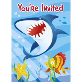 8 FIN FRIENDS INVITATIONS