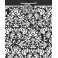 BLACK DAMASK GIFT BAG-MED