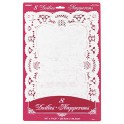 8 WHITE PLACEMAT DOILIES