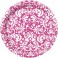 8 PINK DAMASK 7" PLATES