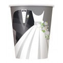 8 SILVER WEDDING 9OZ CUP