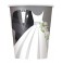 8 SILVER WEDDING 9OZ CUP