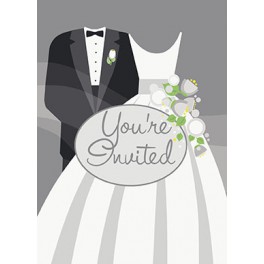 8 SILVER WEDDING INVITATIONS