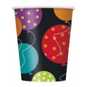 8 BDAY/FETE CHEER 9OZ CUPS