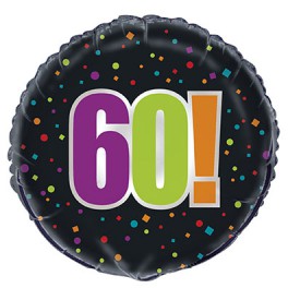 18" PKG BDAY CHEER FOIL BLN-60