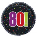 18" PKG BDAY CHEER FOIL BLN-80