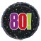 18" PKG BDAY CHEER FOIL BLN-80