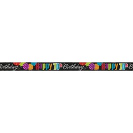 BDAY CHEER FOIL BANNER-70