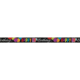 BDAY CHEER FOIL BANNER-80