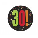 BDAY CHEER LRG BLNK BADGE-30TH