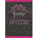 8 BIRTHDAY SWEETS INVITES