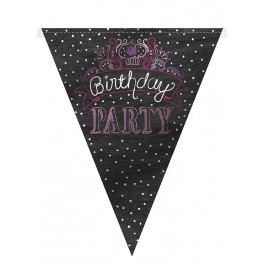 BDAY SWEETS FLAG BNNR 12FT