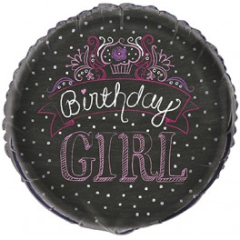 18" PKG BDAY SWEETS FOIL BLLN