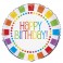 18" BULK RAINBOW BDAY FOIL BLN