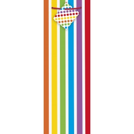 RAINBOW BDAY WINE BAG