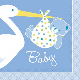 16 BABY BOY STORK BEV NAP