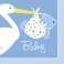 16 BABY BOY STORK BEV NAP