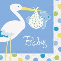 16 BABY BOY STORK LUNCH NAP