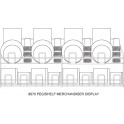 48''PEG/SHELF MERCHANDISER