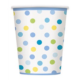 8 BABY BOY STORK 9OZ CUP