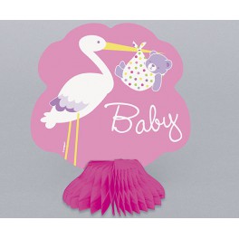 4 BBY GIRL STORK MINI HNYCMBS