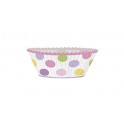 24 BBY GIRL STORK CUPCAKE KIT