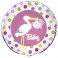 18" BULK BBY GRL STORK FOIL BL