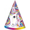 8 MAJESTY PARTY HATS