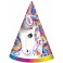 8 MAJESTY PARTY HATS