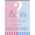 Gender Reveal invitations