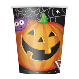 8 PUMPKIN PALS 9OZ CUP