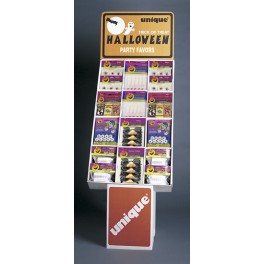 HLLWN FAVORS DISPLAY -72PCS.