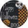 8 CHECKERED HLLWN 7" PLATE